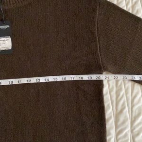 RTA Cedar Emma Cashmere Sweater Brown Large - Picture 14 of 15